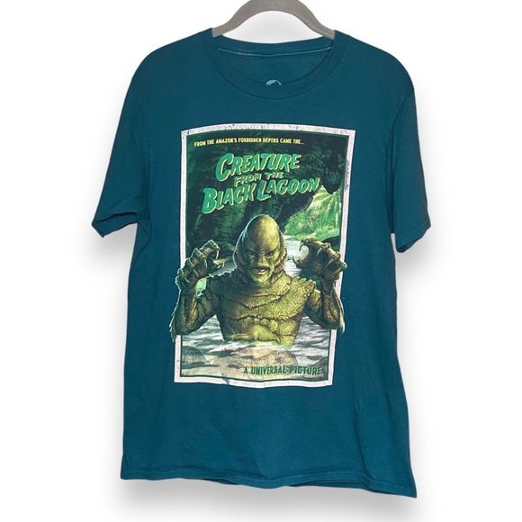 Universal Studios Creature from The Black Lagoon Shirt Short Sleeve - Picture 1 of 4